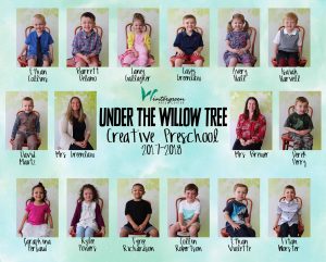 2017-2018 Under the Willow Tree Class