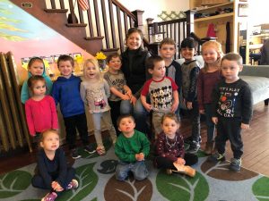 Melissa St Pierre Visits Wintergreen Preschool