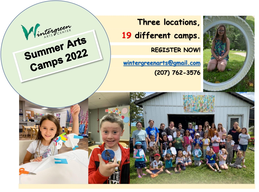 2022 Summer Arts Camps / Descriptions Wintergreen Arts Center