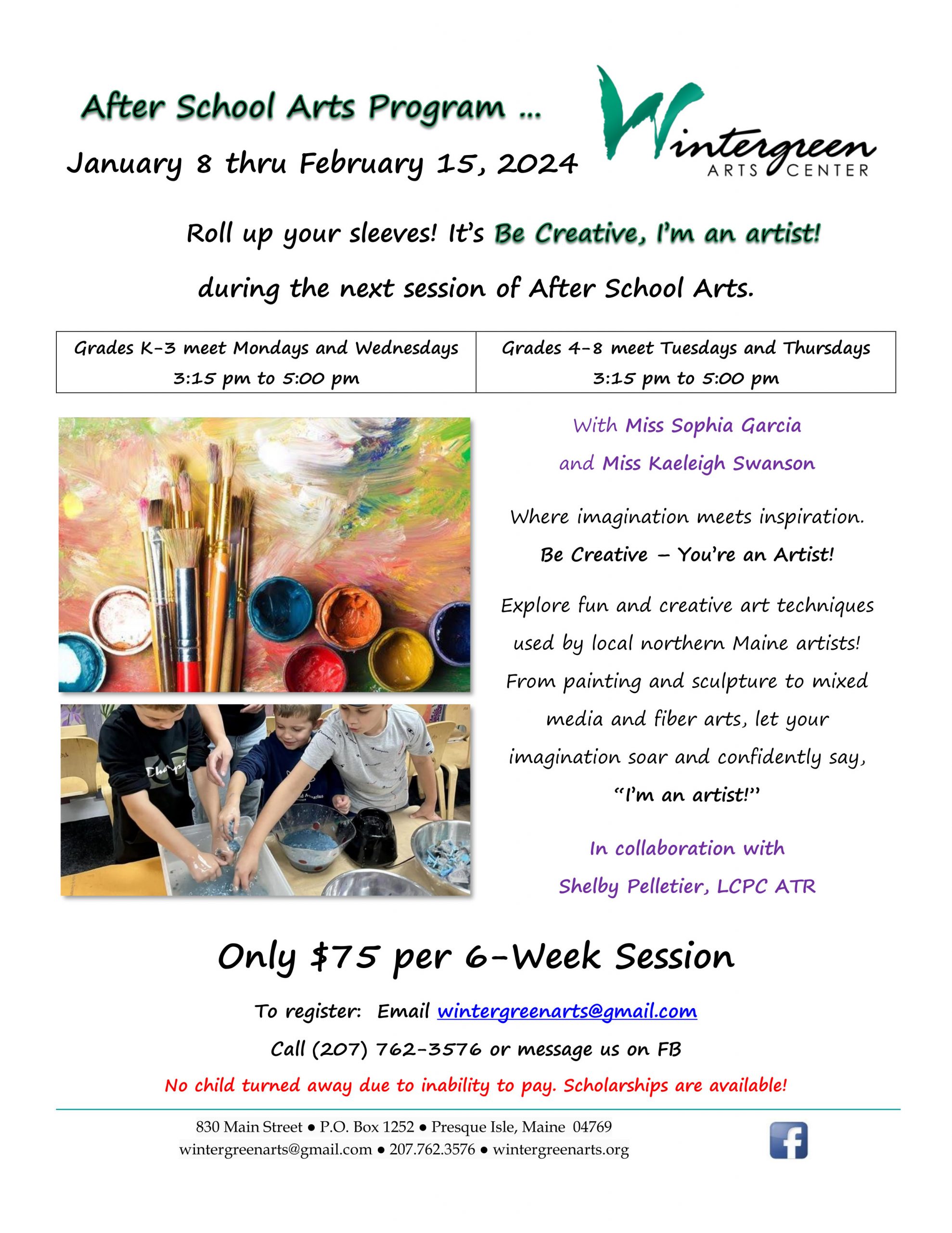 After School Arts Program Wintergreen Arts Center